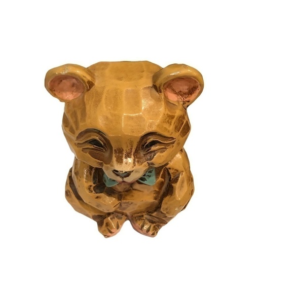 Vintage Teddy Bear Bank - Picture 3 of 7